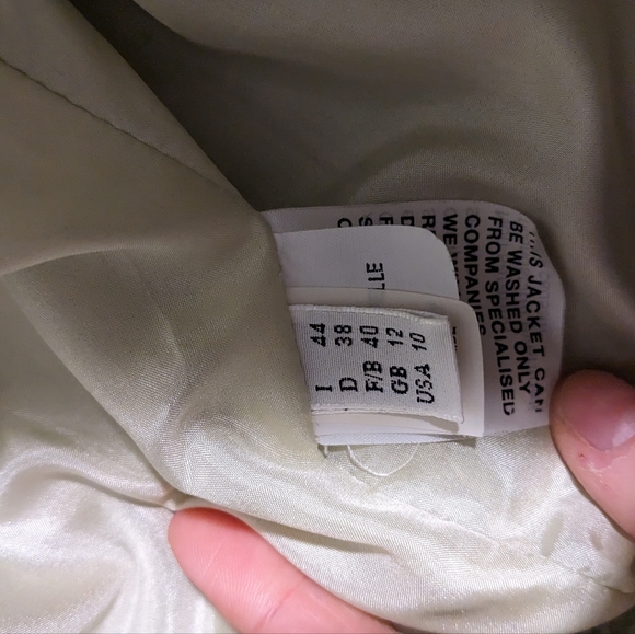 Luca Luca Snake Leather Cropped Jacket - Picture 4 of 5